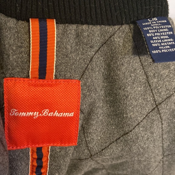 Tommy Bahama Mens Field Jacket Sz L Brown Utility Coat Wool Blend Casual Outdoor - Picture 5 of 12